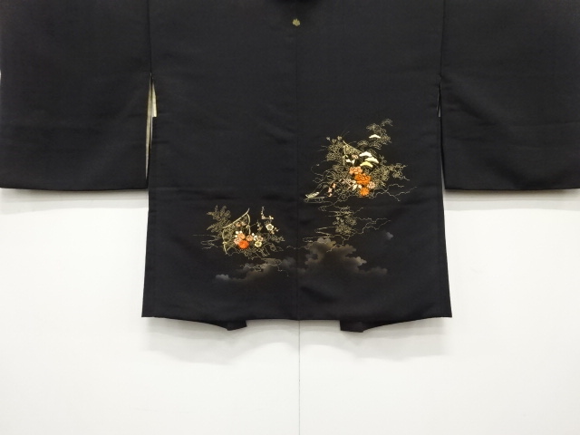 Japanese Kimono / Haori Coat Dochugi Silk